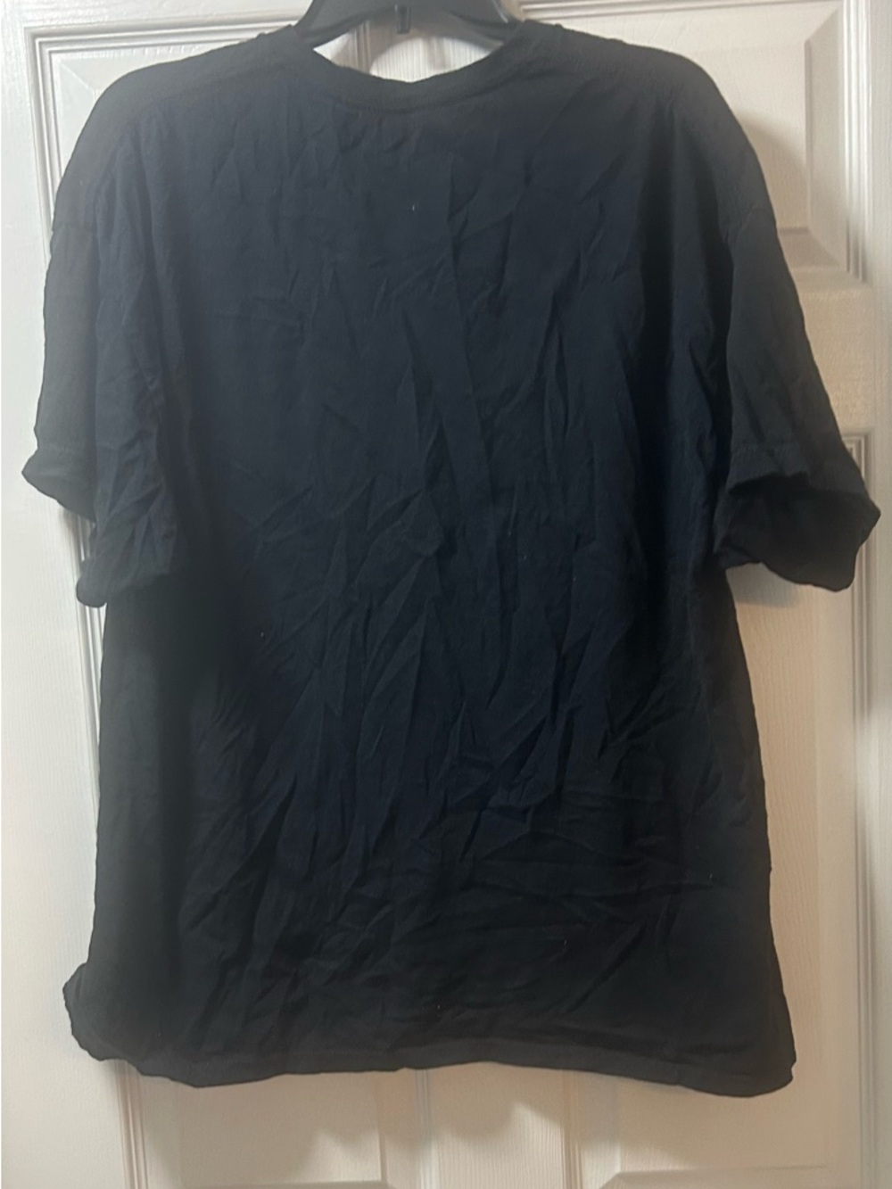 Hot Topic Black Graphic Tee with White Cartoon Print - 2XL - Picture 4 of 5